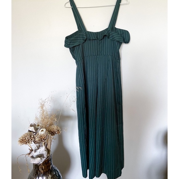 NWT Lulus Forest Green Culotte Jumpsuit - Picture 2 of 5